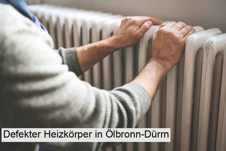 Defekter Heizkörper in Ölbronn-Dürrn